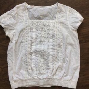 White summer tee